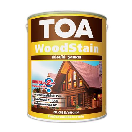 สีย้อมไม้ TOA WOODSTAIN 03 สีวอลนัท เงา 1/4 แกลลอน_0