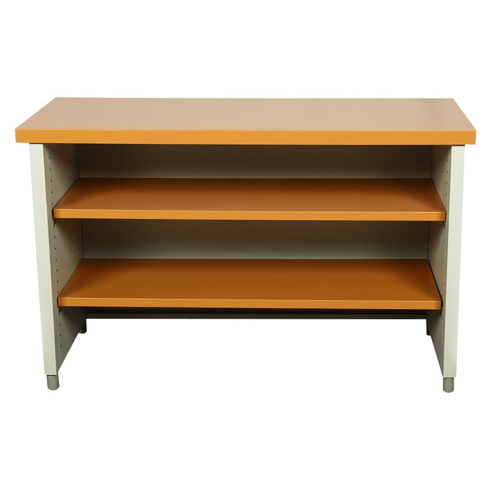 โต๊ะทำงานเหล็ก LUCKY WORLD KDS-120-EG 120 ซม. สีน้ำตาล