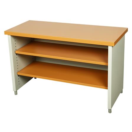 โต๊ะทำงานเหล็ก LUCKY WORLD KDS-120-EG 120 ซม. สีน้...