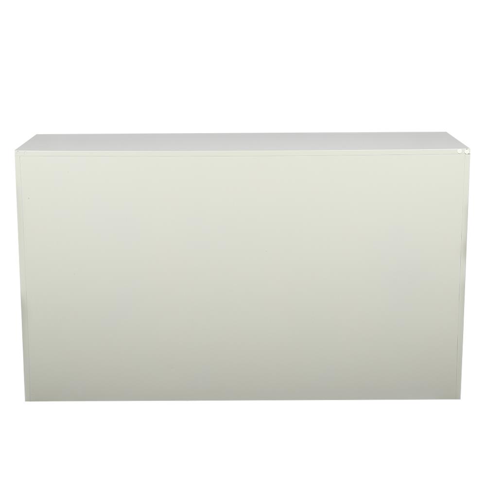 ตู้เหล็กบานเลื่อนทึบ LUCKY WORLD KSS-150-EG สีน้ำตาล