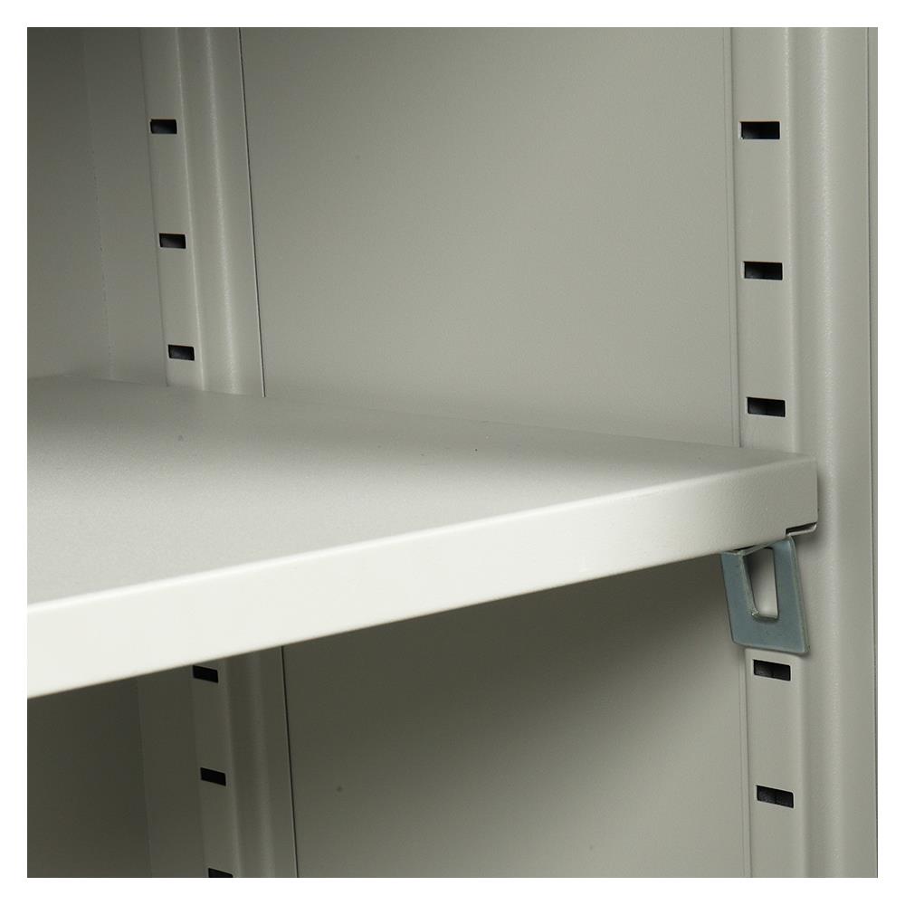 ตู้เหล็กบานเลื่อนกระจก LUCKY WORLD KSG-150-EG สีน้ำตาล