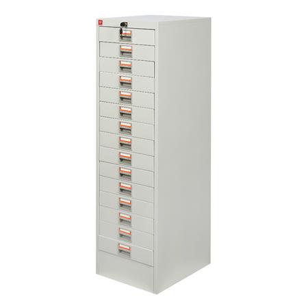 ตู้ลิ้นชักเหล็ก 15 ลิ้นชัก LUCKY WORLD CDX-15-TG ส...