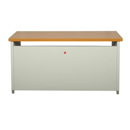 โต๊ะทำงานเหล็ก LUCKY WORLD KDS-150-EG 150 ซม. สีน้ำตาล_2