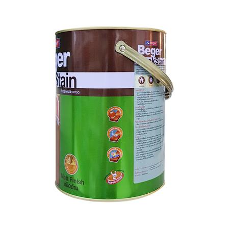 สีย้อมพื้นไม้ BEGER DECKSTAIN 3910 สีวอลนัท ด้าน 1 แกลลอน_2