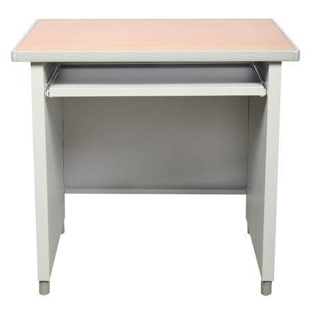 โต๊ะคอมพิวเตอร์เหล็ก LUCKY WORLD KCP-590C-TG 80 ซม. สีเทาทราย_4