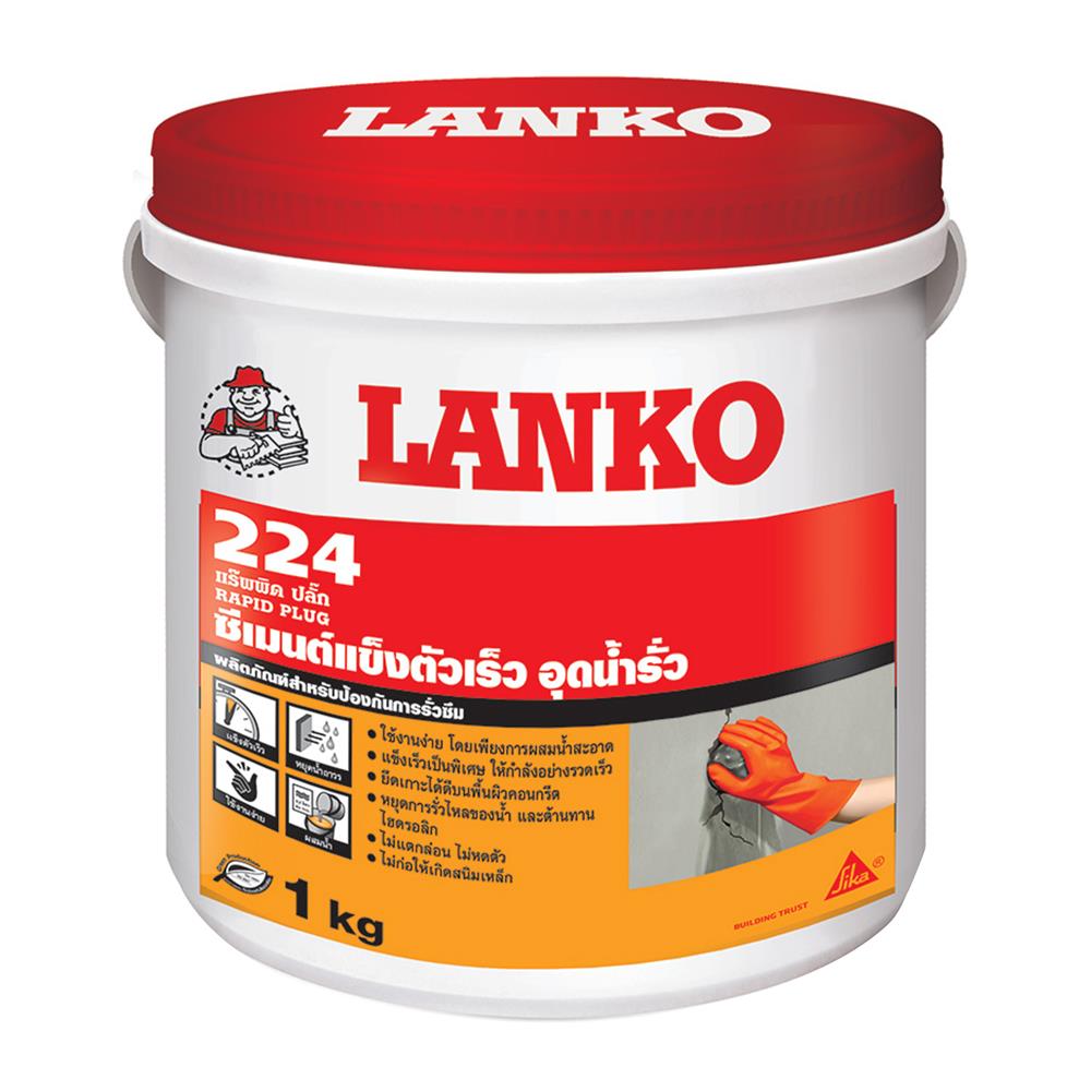 ซีเมนต์ปลั๊ก LANKO 224 1 กก.