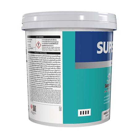 สีน้ำทาภายใน ชนิดด้าน TOA SUPERMATEX SM100 สีขาว 5 แกลลอน_2