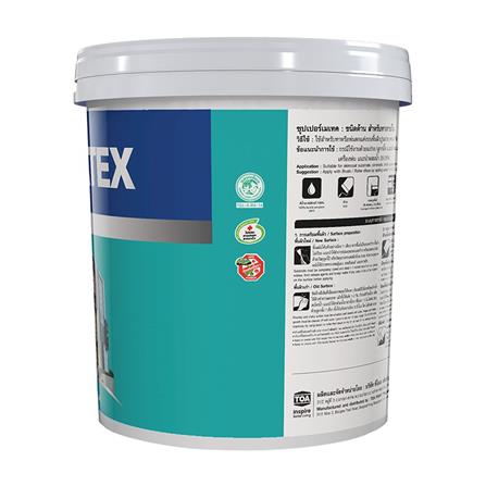 สีน้ำทาภายใน ชนิดด้าน TOA SUPERMATEX SM100 สีขาว 5 แกลลอน_3