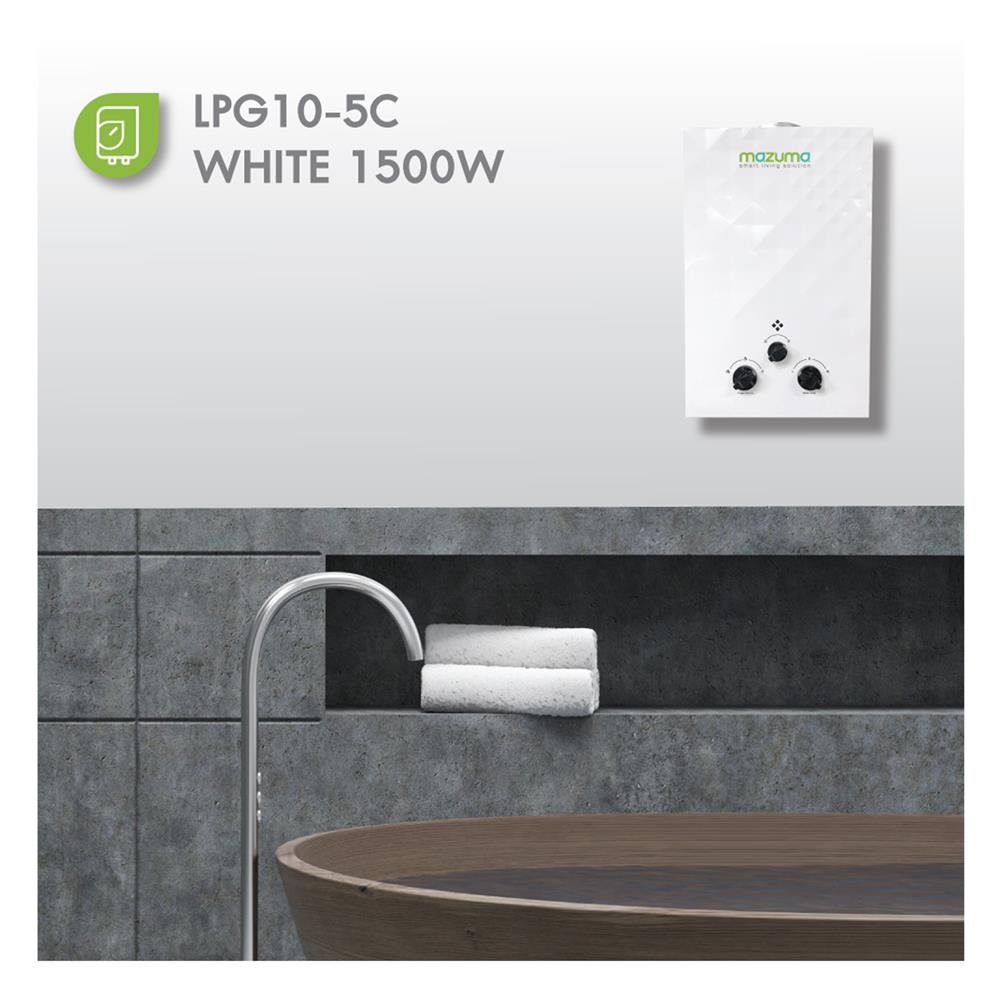 เครื่องทำน้ำร้อน MAZUMA LPG-10-5CR 1500 วัตต์