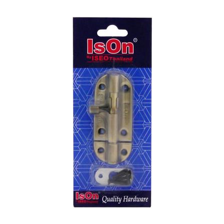 กลอนทั่วไป ISON 148 2 นิ้ว สีทองเหลืองรมดำ_1