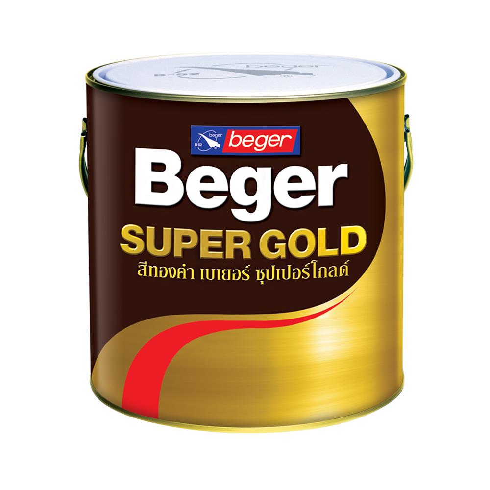 สีรองพื้นสีทองคำ BEGER SUPER GOLD A/P1002 1 /4 แกลลอน