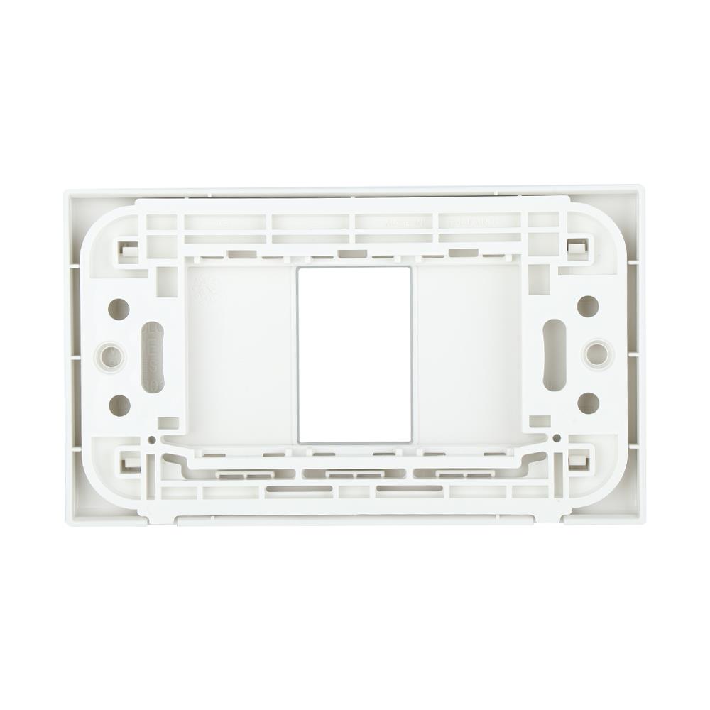 หน้ากาก 1 ช่อง PANASONIC WEG6801MW สีเงิน