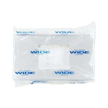 หน้ากาก 2 ช่องกลาง PANASONIC WEG68029MW สีเงิน_2