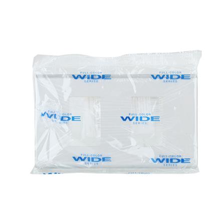 หน้ากาก 2 ช่อง PANASONIC WEG6802MW สีเงิน_2