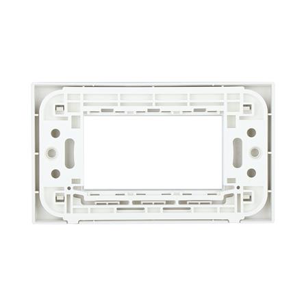 หน้ากาก 3 ช่อง PANASONIC WEG6803MW สีเงิน_1