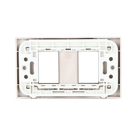 หน้ากาก 2 ช่อง PANASONIC WEG6802MA สีน้ำตาล_1