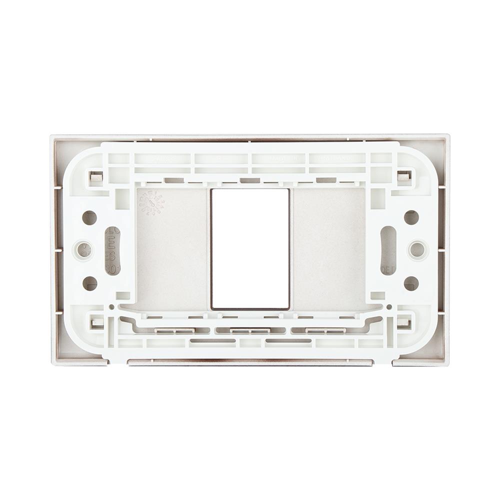 หน้ากาก 1 ช่อง PANASONIC WEG6801MA สีน้ำตาล