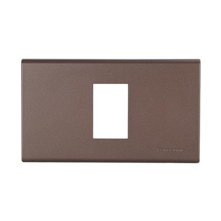 หน้ากาก 1 ช่อง PANASONIC WEG6801MA สีน้ำตาล_0