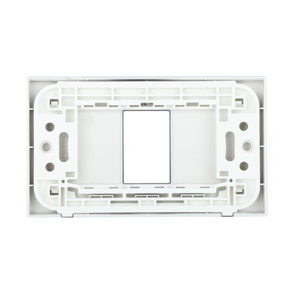 หน้ากาก 1 ช่อง PANASONIC WEG6801MH สีเทา