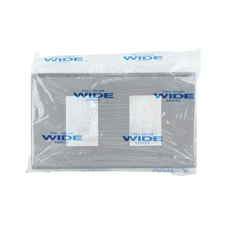 หน้ากาก 2 ช่อง PANASONIC WEG6802MH สีเทา_2