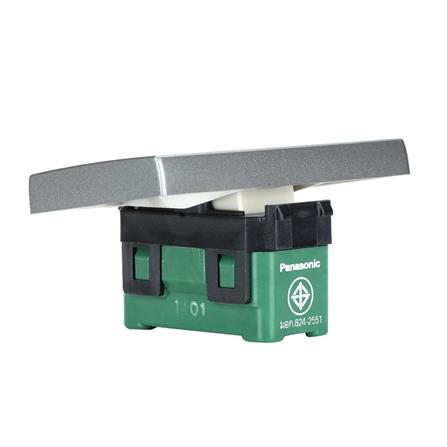 สวิตช์ 2 ทาง PANASONIC WEG5512 MH ขนาด 3 ช่อง สีเทาดำ_1