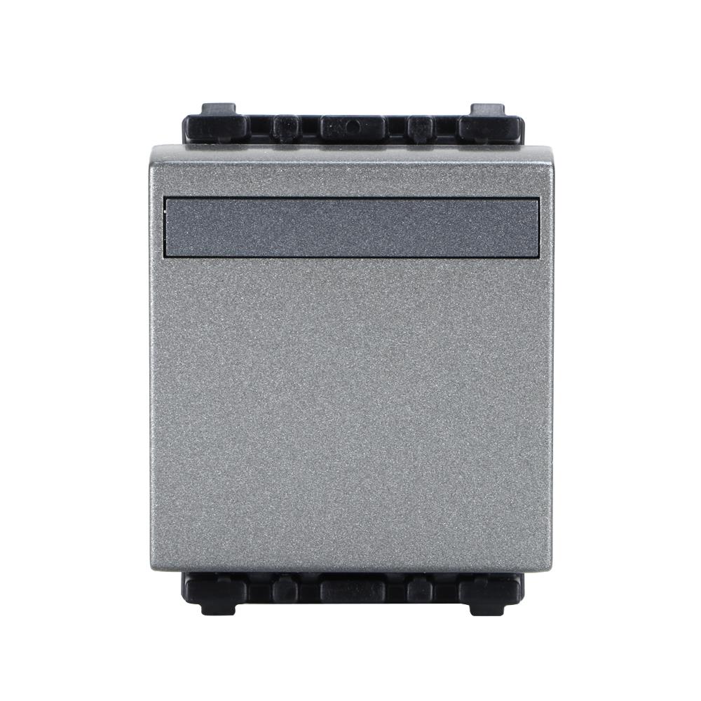 สวิตช์ 2 ทาง PANASONIC WEG5522 MH ขนาด 1.5 ช่อง สีเทาดำ