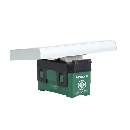 สวิตช์ 2 ทาง 3 ช่อง PANASONIC WEG5512 MW สีเงิน_1