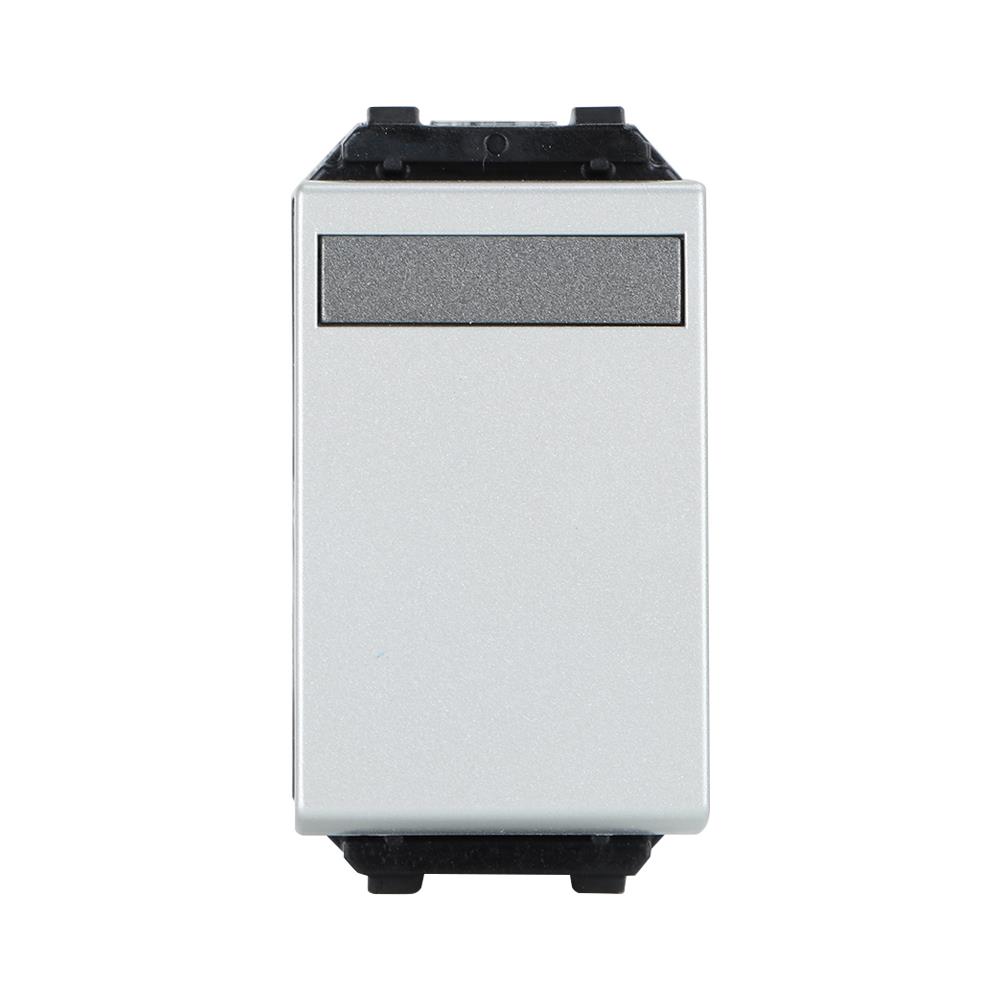 สวิตช์ 2 ทาง PANASONIC WEG5532 MW ขนาด 1 ช่อง สีเงิน