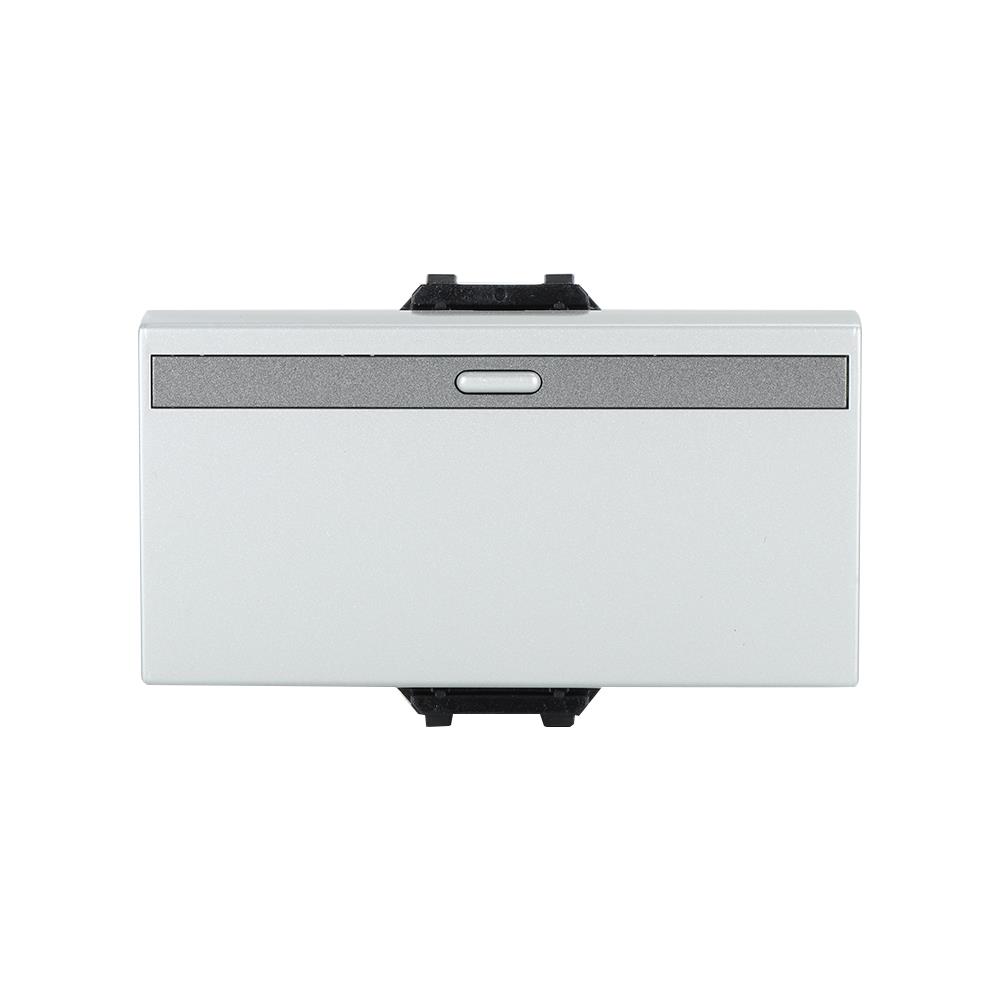 สวิตช์ 1 ทาง 3 ช่อง PANASONIC WEG5511 MW สีเงิน