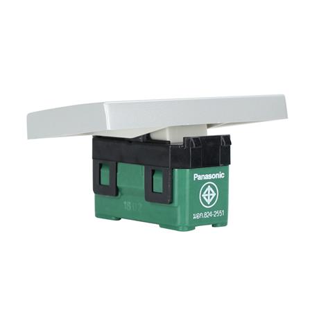 สวิตช์ 1 ทาง 3 ช่อง PANASONIC WEG5511 MW สีเงิน_1