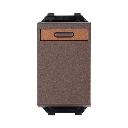 สวิตช์ 1 ทาง PANASONIC WEG5531 MA ขนาด 1 ช่อง สีน้...