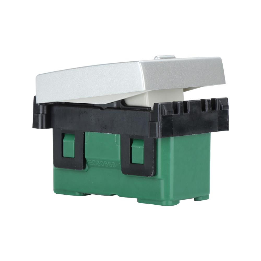 สวิตช์ 1 ทาง 1.5 ช่อง PANASONIC WEG5521 MW สีเงิน