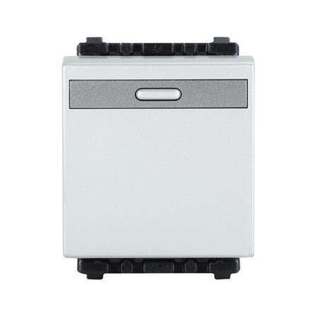 สวิตช์ 1 ทาง 1.5 ช่อง PANASONIC WEG5521 MW สีเงิน