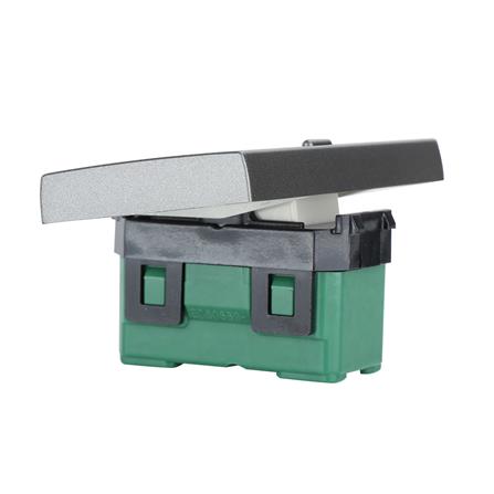 สวิตช์ 1 ทาง PANASONIC WEG5511 MH ขนาด 3 ช่อง สีเทาดำ_1