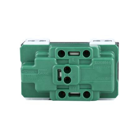 เต้ารับคู่ 3 ขา PANASONIC WEG15929 H สีเทา_2