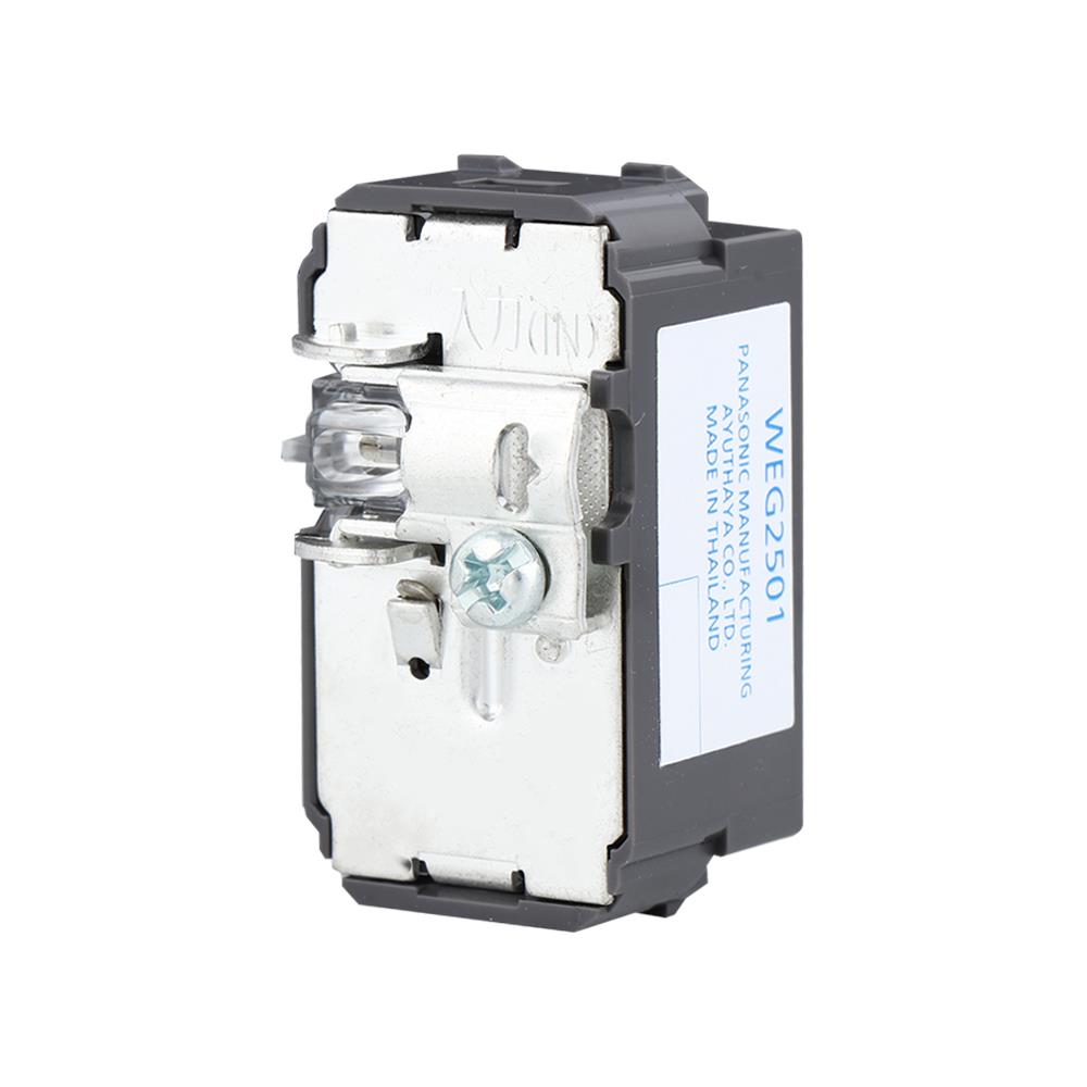 เต้ารับโทรทัศน์ 75 โอห์ม PANASONIC WEG2501 H สีเทา