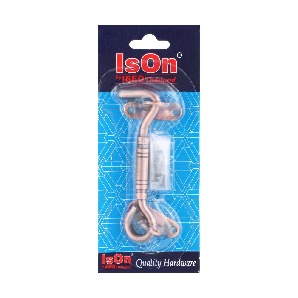 ขอสับ ISEO 448 4 นิ้ว สีทองแดงรมดำ