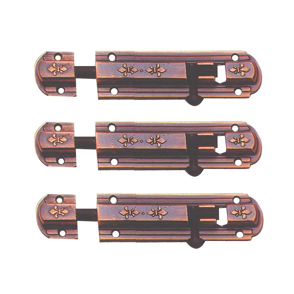 กลอนทั่วไป ISON 128 4 นิ้ว สีทองแดงรมดำ