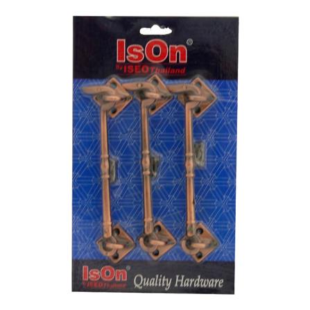 ขอสับ ISON 248-6AC1X3 6 นิ้ว สีทองแดงรมดำ (แพ็ก 3 ชิ้น)_0