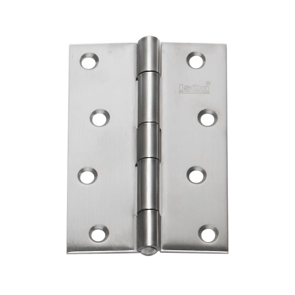 บานพับ 4x2.8 นิ้ว x 1.7 มม. ISEO 444040 SUS304 สีสเตนเลส (แพ็ก 3 ชิ้น)