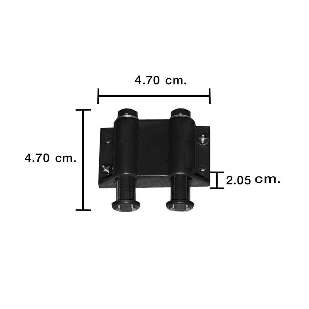 กันชนกระเด้งคู่ FITT DM-30 B สีดำ