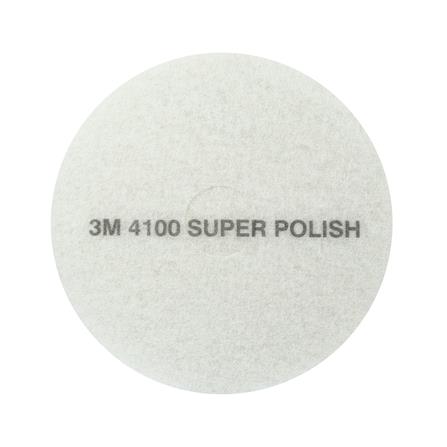 แผ่นสก๊อตไบรท์ขัดเงา 3M Z052-0070 16 นิ้ว สีขาว_0