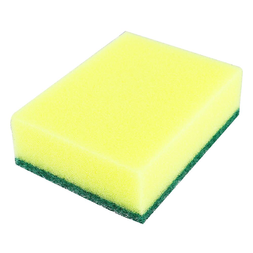 ฟองน้ำพร้อมใยขัด POLY-BRITE 307-04 7.5x11 ซม.