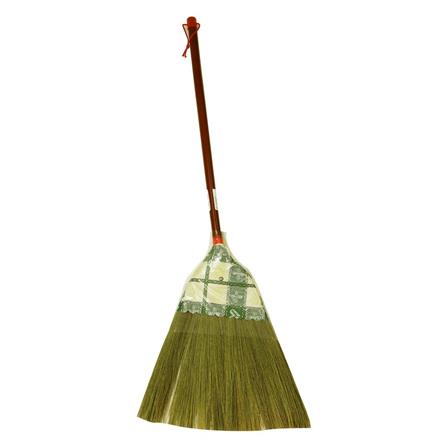 GRASS FLOWER BROOM WITH PLASTIC HANDLE CIT_0