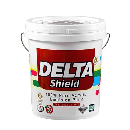 สีน้ำทาภายนอก DELTASHIELD 199 กึ่งเงา 5 แกลลอน_0