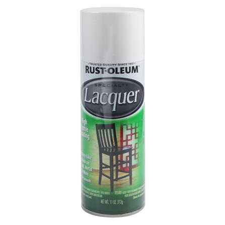 สีสเปรย์ แล็กเกอร์ RUST-OLEUM สีขาว 11 ออนซ์