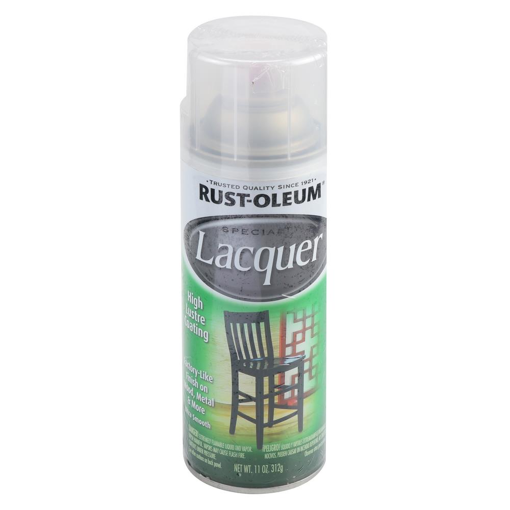 สีสเปรย์ แล็กเกอร์ RUST-OLEUM สีใส 11 ออนซ์