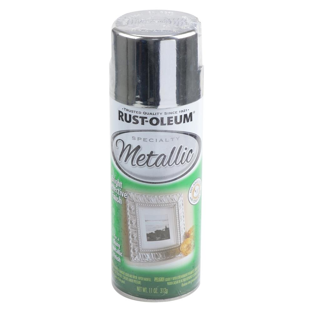 สีสเปรย์เมทัลลิค RUST-OLEUM SILVER 11 ออนซ์