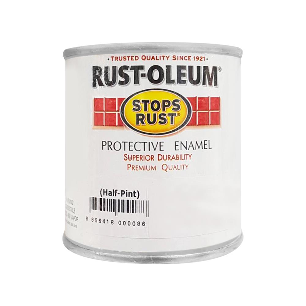 สีน้ำมัน RUST-OLEUM #8494-6 สีขาว เงา 0.236 ลิตร