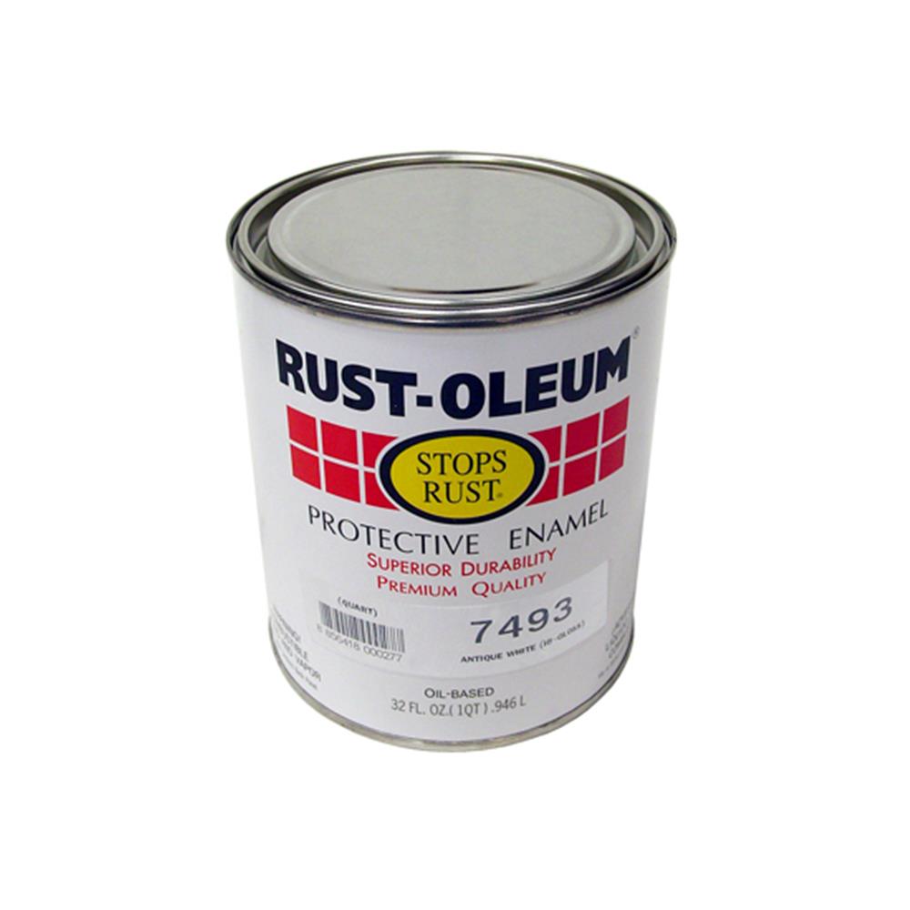 สีน้ำมัน RUST-OLEUM 7493-4 สีเหลือง เงา 1/4 แกลลอน